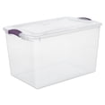 thumbnail image 4 of Sterilite 66 Qt. Latch Box Moda Purple Case of 6, 4 of 6