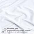 thumbnail image 2 of Bare Home 5-Pack Fitted Sheets - Premium 1800 Collection - Ultra-soft - Deep Pocket - Twin, White, 2 of 7