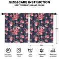 thumbnail image 2 of Blackout Kids Curtains,Pioneer Flower Childrens Insulated Curtains Set Of 2,Bedroom Essentials,Toddler Room Decor 52x63in(132x160cm), 2 of 4