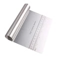 thumbnail image 1 of Griddle Cakes Dough Scraper Stainless Steel chopper stainless steel Noodle Pizza Chopper Kitchen Cooking Baking Tools, 1 of 8