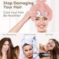 thumbnail image 5 of Toalla absorbente para el cabello seco para niñas y mujeres, 5 of 5