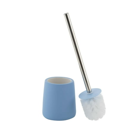 ELLE Paris Lisse Wide Bowl Toilet Brush in French Blue