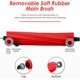 thumbnail image 3 of (4pcs) Roller Rubber Main Brush Replacement Parts for Roborock S7 MaxV Ultra/T8Plus Accessories Kit, 3 of 5