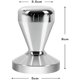 thumbnail image 5 of Precision Espresso Tamper, Stainless Steel Heavy And Flat Base For Effective Pressing, Versatile Tool For Baristas And Home Cooks, Ergonomic Design For Easy Grip And Cleaning (51Mm), 5 of 6