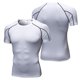 thumbnail image 3 of Paquete de compresión de 3 Hombres Camisa de Manga Corta Running Fitness Athletic Workout Camiseta Baselayer Top, 3 of 7
