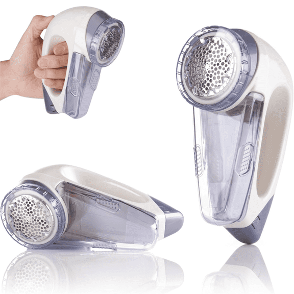 Portable Fabric Shaver with Honeycomb Mesh Rotary Blades, Lint Remover for Clothes and Blankets