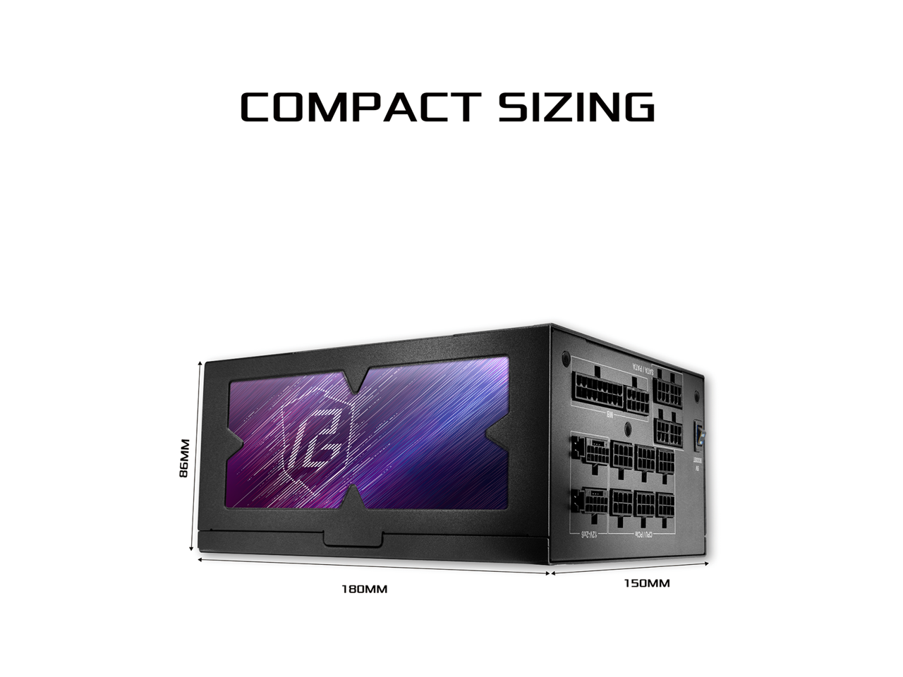 ASRock PG-1300G 1300 W ATX3.1 & PCIe5.1 80 PLUS GOLD Certified