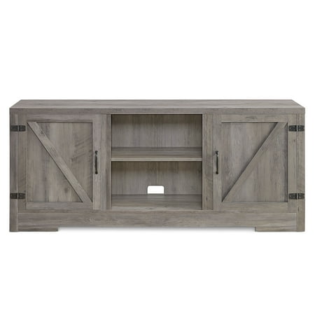 belleze tv tvs hilo console barn five stand inch door colors walmart material