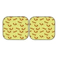 thumbnail image 7 of Xecao Floral Squirrel for Foldable Car Sun Shades (2-Pack) offer sun protection with an easy-fold design for convenient windshield shading., 7 of 7