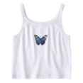 thumbnail image 1 of Chemise Courte en Coton à Imprimé L Camisole Nombril Slim, 1 of 8