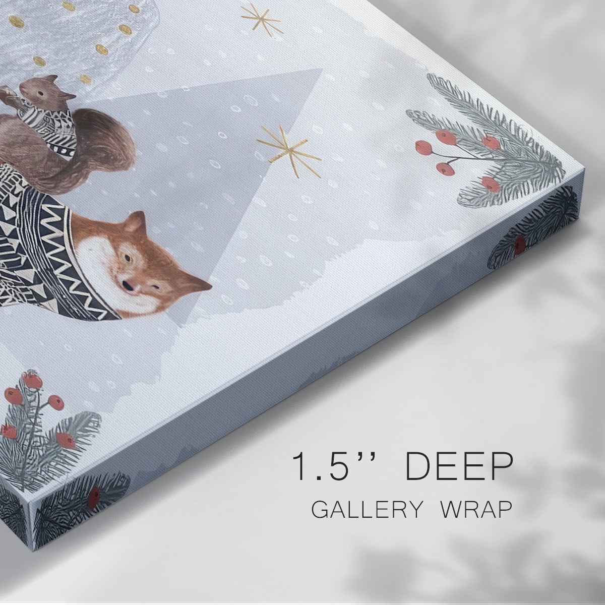 Cozy Christmas Collection A- Gallery Wrapped Canvas