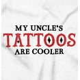 thumbnail image 2 of My Uncles Tattoos Are er Cute Family Toddler Boy Girl T Shirt Infant Toddler Brisco Brands 18M, 2 of 6