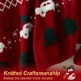 thumbnail image 6 of Walensee Christmas Throw Blanket, Ultra Soft Knit Blanket for Couch Sofa Bed Travel, Lightweight Warm Decorative Throw Blanket, Perfect Holiday Theme Décor and Gift (50"x60", Red Car), 6 of 8
