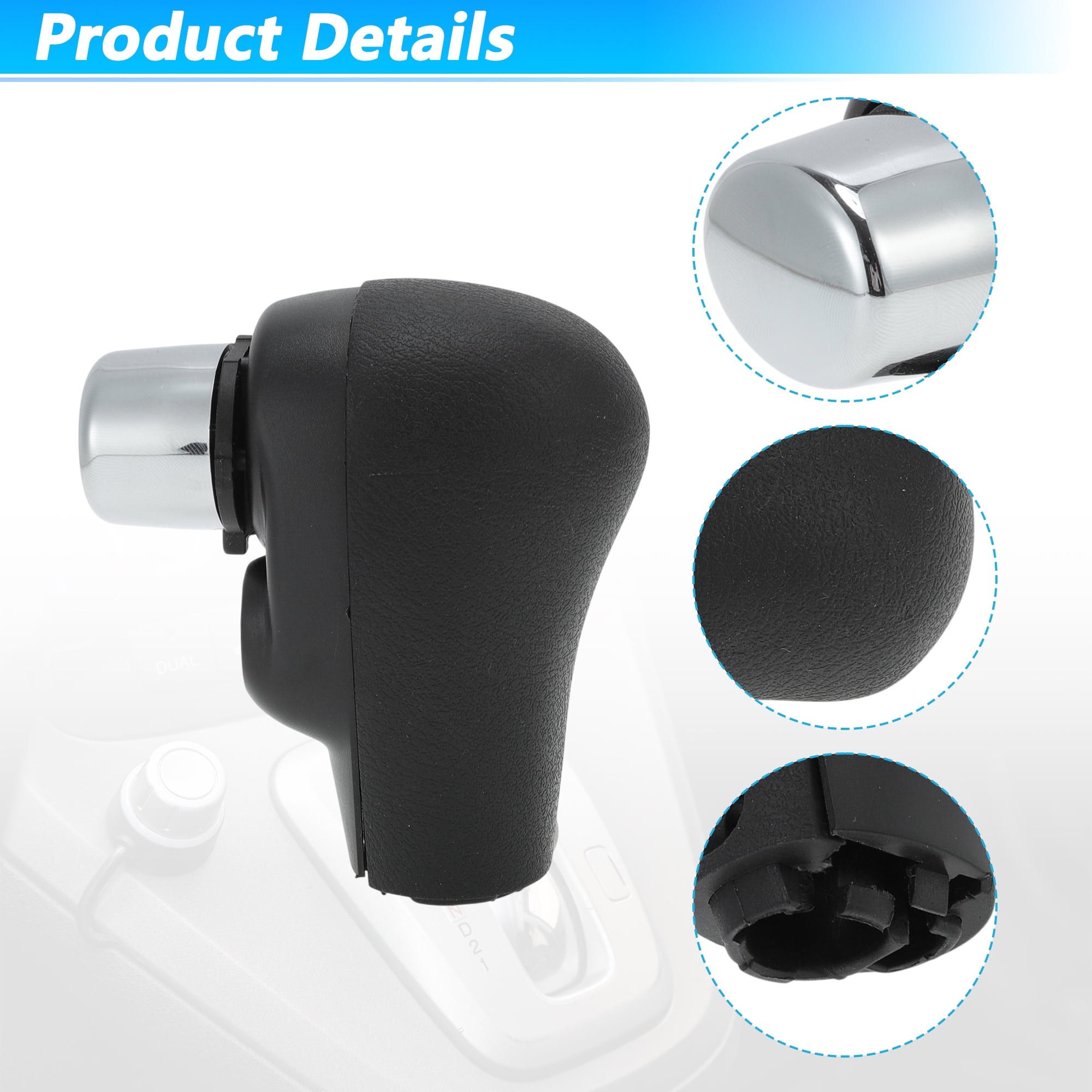 Unique Bargains Automatic Shift Lever Handle Gear Shifter Shift Knob Handle for Honda CR-V 2007-2011 No.54130SWAA83ZA Shift Gear Lever Knob Gearstick Gaiter Boot Cover