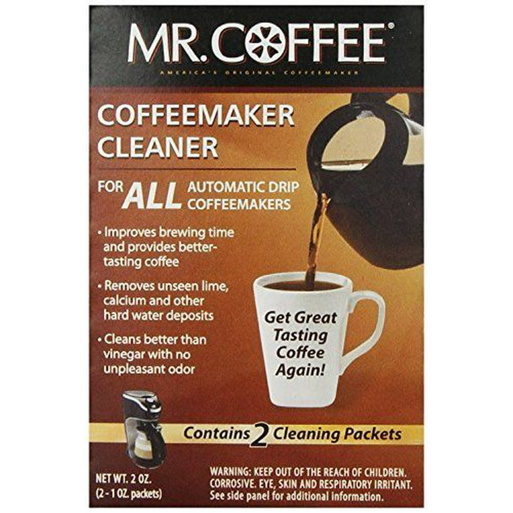 Mr. Coffee Coffeemaker Cleaner - For All Automatic Drip Units, 2 ...