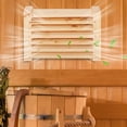 thumbnail image 2 of Panel de Ventilación de madera Sunnimix Ventilación de la sala de sauna, 2 of 8