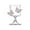 Clear-8B-home supplies, variant on LEFTHIGH Home Luxurious Butterfly Stemmed Glasses with Elegant Shape February 14 Festive Wine Glasses Environmental Glass Juice Tumblers Clear Hand Blown Glass Cute Stuff