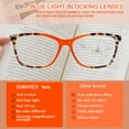 thumbnail image 6 of SUNVOES 6 Pack Blue Light Blocking Reading Glasses for Women Leopard Print Reader, 6 of 8