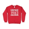 thumbnail image 6 of Womens' Vintage 1983 Original Parts, Birthday Sweatshirt, 40th Birthday Party, 6 of 10