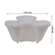 thumbnail image 3 of Maceta apilable de plástico para plantar fresas | Diseño de tres pétalos | Maceta vertical para jardín que ahorra espacio | Maceta resistente y duradera para enredaderas | Ideal para invernaderos y, 3 of 5