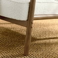 thumbnail image 5 of Charlie Boucle Upholstered Armchair in Ivory, 5 of 10