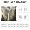 thumbnail image 5 of Qinduosi Print Throw Pillow Covers,Pillow Cushion Cases,Throw Pillows for Couch Sofa Bedroom Car White, 5 of 5