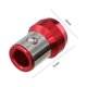 thumbnail image 2 of Destornillador de anillo magnético potente imán antideslizante soporte de puntas de tornillo rojo, 2 of 8