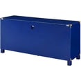 thumbnail image 6 of Maklaine Modern / Contemporary 52" TV Stand in Navy and Brass, 6 of 14