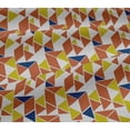 thumbnail image 5 of oneOone Viscose Jersey Fabric Parallelogram & Triangle Geometric Decor Fabric Printed BTY 60 Inch Wide, 5 of 5