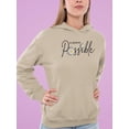 thumbnail image 2 of All Dreams Are Possible Hoodie Women -Image by Shutterstock, Female Small, 2 of 4