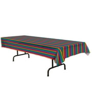 Fiesta Tablecover 54" X 108"- 12 Pack(1 Per Package)- Plastic