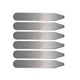 thumbnail image 3 of 6 uds cuello bordes lisos Metal jinwen Estancias de cuello 70 mm x 10 mm x 08 mm, 3 of 8