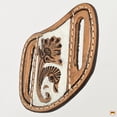 thumbnail image 2 of Medium Hilason Western Floral Stylish Design Geniune Leather Knife Holder, 2 of 4