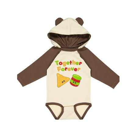 

Inktastic Together Forever- Chips and Salsa Gift Baby Boy or Baby Girl Long Sleeve Bodysuit