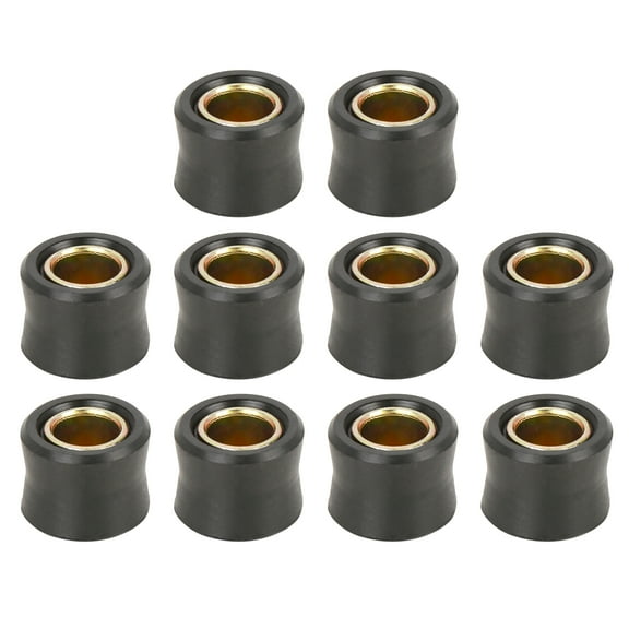 10pcs Motorcycle 12mm Rear Shock Absorber Cushion Rubber Ring Shock Absorber Bushing