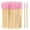 Pink, variant on 100 Pcs Disposable Mascara Wands, Bamboo Spoolies Brush for Eyelash Extensions, Spooly Eyelash Eyebrow Brushes Lash Wand Applicator Makeup Kits