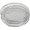 thumbnail image 2 of Oleegame 2PC Stainless Steel Stackable Dehydrator Rack 3 Pack Air Fryer Basket Tray Air Fryer Accessories Silver, 2 of 8