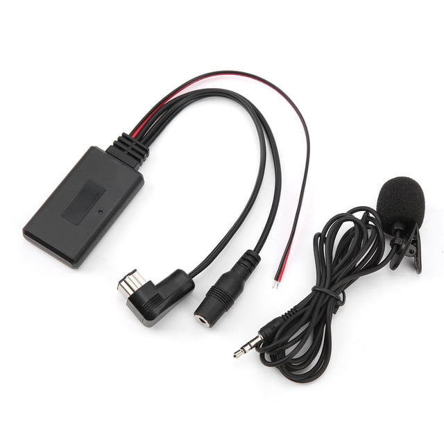 Car Stereo Microphone, ABS 150cm Audio Cable DC12V For Upgrade Replacement For IP-BUS