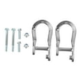 thumbnail image 2 of Parachoques delantero Ganchos de remolque Accesorios 84072463 Herrajes Resistentes Convenientes Reemplazar Plata, 2 of 8