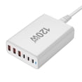 thumbnail image 2 of 120W GaN Multi USB Charging Station 6-Port Hub Type-C PD Fast Charging Smart Charger, 2 of 5