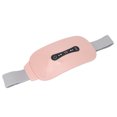 thumbnail image 3 of Waist Support Heating Belt, Menstrual Heating Pad Adjustable 3 Gears Pain Relief Portable Temperature Control Intelligent With USB Cable For Stomach For Travel Pink, 3 of 8
