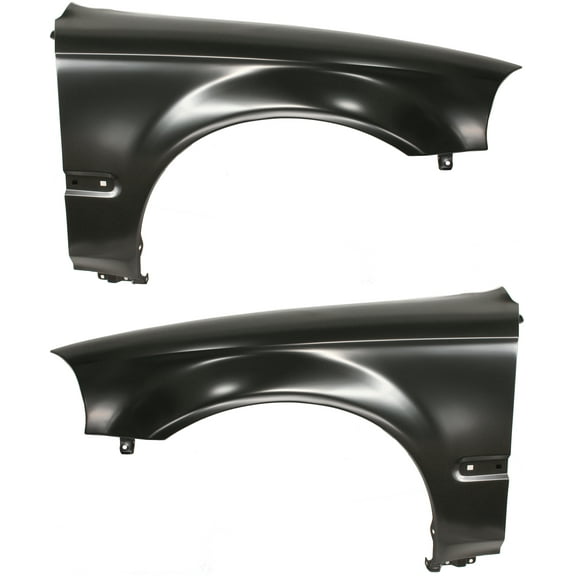 Garage-Pro Front Fender Compatible With Set of 2 1996-1998 Honda Civic Primed Steel Driver and Passenger Side