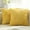 Mustard Yellow, variant on decorUhome Pack of 2 Throw Pillow Covers 16x16, Soft Plush Faux Wool Couch Pillow Covers, Mustard Yellow (Pillow Cover Only, No Inserts Included)