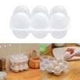 thumbnail image 2 of Milue Transparent Eggs Storage Container with Dustproof Lid Protect 6 Eggs Storage, 2 of 14