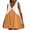 Yellow, variant on Ahuyic Womens Summer Dresses,Womens Casual Sundress,Women Casual Loose Patchwork Color Pleated Sleeveeless-Neck Dress With Pocket