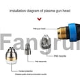 thumbnail image 2 of For Nozzle Copper Protective Sleeve Welding Contact Cutter Cover Black, 2 of 5