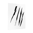 thumbnail image 4 of Effete Feline Claw Marks Scratch Rolled Posters, 4 of 5