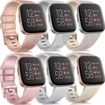 thumbnail image 2 of Correa de repuesto para reloj Fitbit Versa 2 SE, pulsera deportiva de silicona para Fitbit Versa Lite, accesorio para reloj inteligente Tan Jianjun unisex, 2 of 2