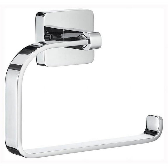 Toilet Roll Holder Without Lid in Polished Chrome Finish