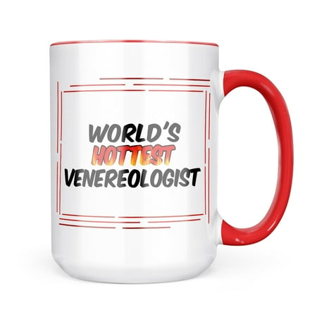 

Neonblond Worlds hottest Venereologist Mug gift for Coffee Tea lovers